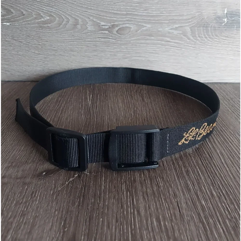 LL Bean Black Nylon Belt 43